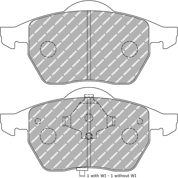 FERODO DS-PERFORMANCE BRAKE PADS