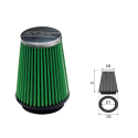 UNIVERSAL CONICAL GREEN FILTER Ø 65 MM