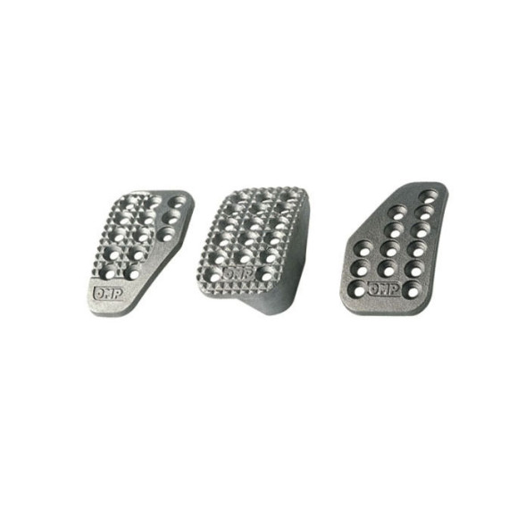 OMP SET OF 3 PEDALS ALUMINIUM