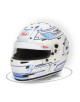 CASCO BELL RS7-K STAMINA BLANCO Y AZUL SNELL K2020