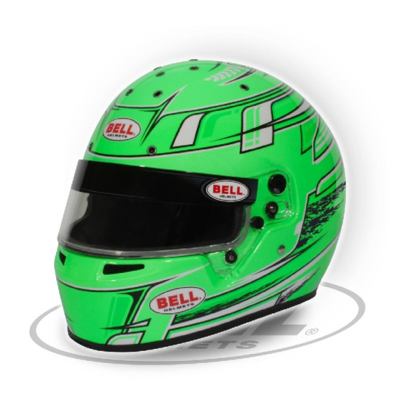 CASCO BELL KC7-CMR CHAMPION VERDE SNELL-FIA CMR-2016