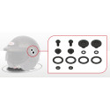 KIT DE BOULONS DE VISIÈRE POUR CASQUES HP10 ET MAG10