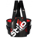 CHALECO PROTEGECOSTILLAS STILO CARBON CURVA FIA 8870