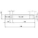 AIT THREADED STUD ROOT 12X125 THREAD 12X125 86MM