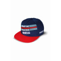 GORRA SPARCO FLAT MARTINI RACING