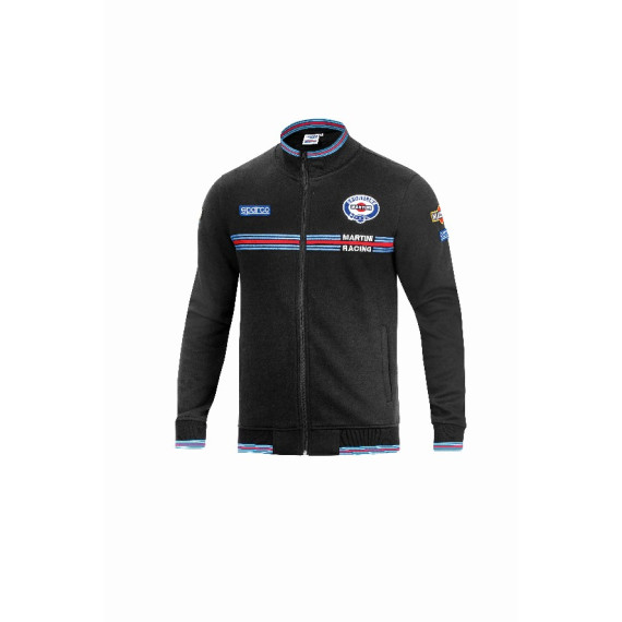 SWEAT SPARCO MARTINI RACING AVEC ZIP