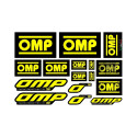 ENSEMBLE D'AUTOCOLLANTS OMP