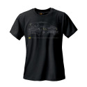 CAMISETA OMP NEGRA "RALLY"