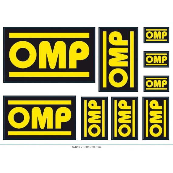 OMP STICKERS SET