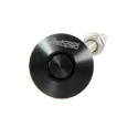 QUICK RELEASE WITH BLACK ALUMINUM BUTTON