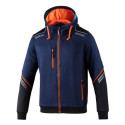 SPARCO TECH HOODED FULL ZIP