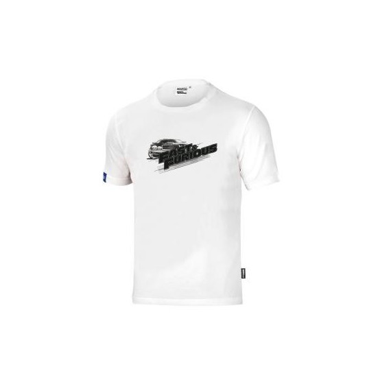 MEN'S WHITE FAST & FURIOUS T-SHIRT