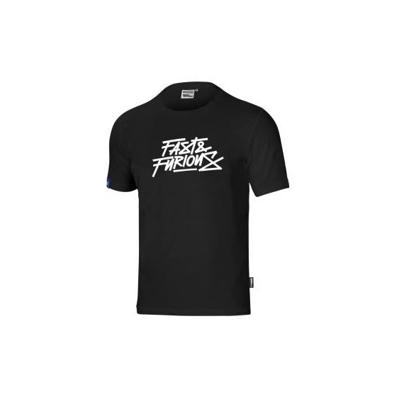 T-SHIRT HOMME NOIR FAST & FURIOUS