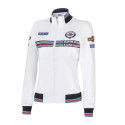 SPARCO MARTINI RACING SWEATSHIRT WITH ZIP LADY