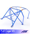 Arco de Seguridad FIAT Panda (Type 141) Hatchback 4x4 FULL CAGE V3