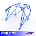 Roll Cage AUDI A3 / S3 (8V) 5-doors Sportback Quattro WELD IN V4