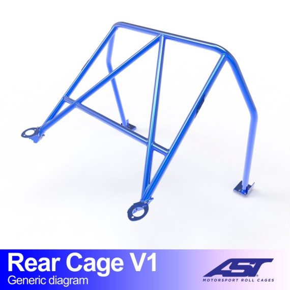 Arco Trasero MAZDA MX-5 (NA) 2-puertas Roadster REAR CAGE V1