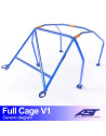 Arco de Seguridad NISSAN Sunny (N14) 3-puertas Hatchback FULL CAGE V1