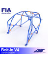 Roll Cage NISSAN Sunny (N14) 3-doors Hatchback BOLT IN V4