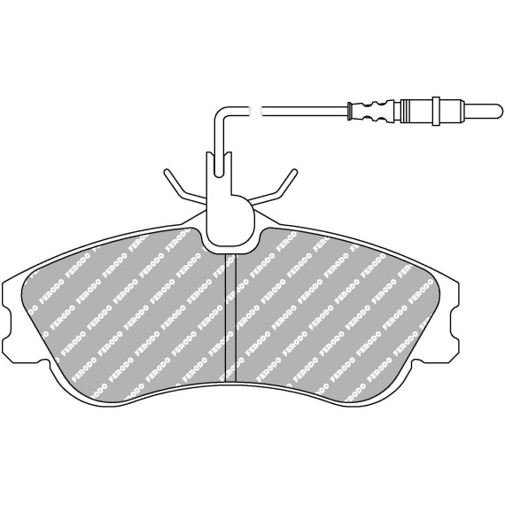 FERODO RACING DS2500 BRAKE PADS