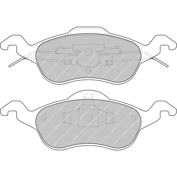 FERODO RACING DS2500 BRAKE PADS