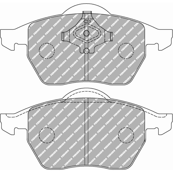 PASTILLA DE FRENO FERODO RACING DS2500