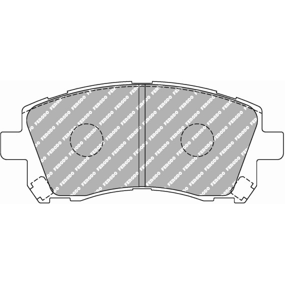 PASTILLA DE FRENO FERODO RACING DS2500