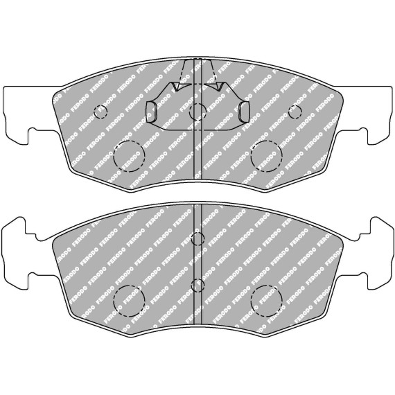 PASTILLA DE FRENO FERODO RACING DS2500