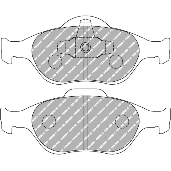 PASTILLA DE FRENO FERODO RACING DS2500