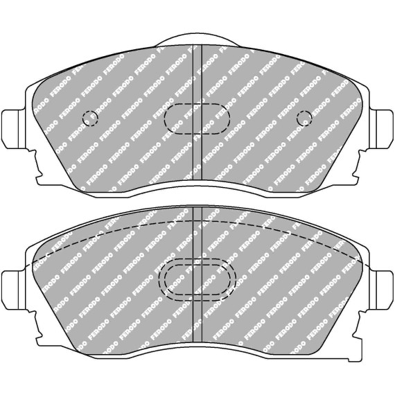 PASTILLA DE FRENO FERODO RACING DS2500