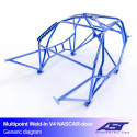 Roll Cage BMW (E30) 3-Series 4-doors Sedan RWD MULTIPOINT WELD IN V4 NASCAR-door for drift