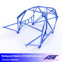 Arco de Seguridad BMW (E36) 3-Series 4-puertas Sedan RWD MULTIPUNTO SOLDAR V5 NASCAR-door para drift