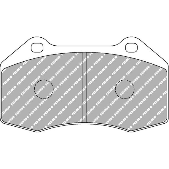 PASTILLA DE FRENO FERODO RACING DS2500