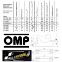 SUPPORT LATÉRAL OMP ACIER 3 mm LONGUEUR 350 mm