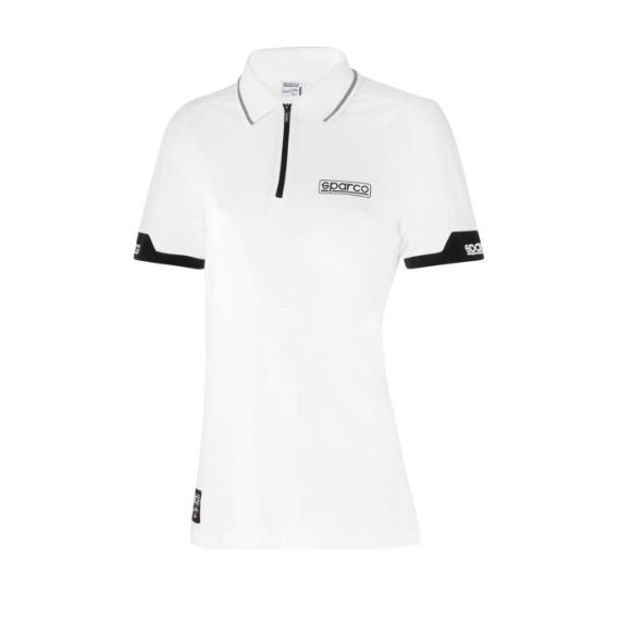 POLO ZIPPÉ SPARCO FEMME