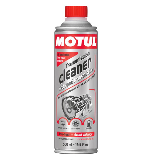 Transmission cleaner suitable for use in all types of gearboxes.