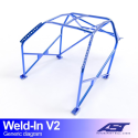 Roll Cage CITROËN Xsara (Phase 1/2 ) 3-doors Hatchback WELD IN V2