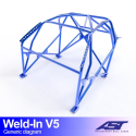 Roll Cage CITROËN Saxo (Phase 1/2) 5-door Hatchback WELD IN V5