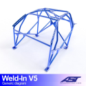 Roll Cage CITROËN AX (Phase 1/2) 5-door Hatchback WELD IN V5