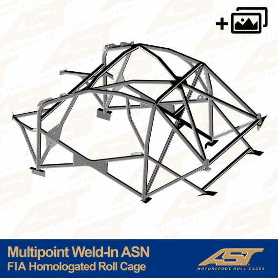 FIA Homologated Roll Cage TOYOTA GR Yaris (GXPA16) 2-door Hatchback MULTIPOINT WELD IN ASN