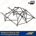 FIA Homologated Roll Cage HYUNDAI I30 (PDE/PDEN) 5-doors Hatchback MULTIPOINT WELD IN ASN