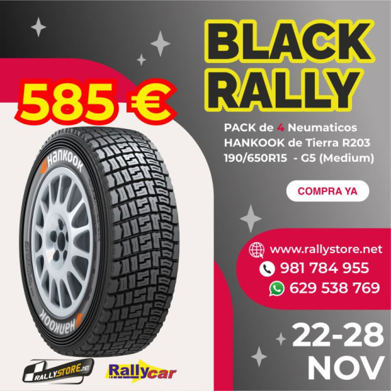 4 NEUMATICOS HANKOOK R203 - 190/650R15 G5 MEDIUM