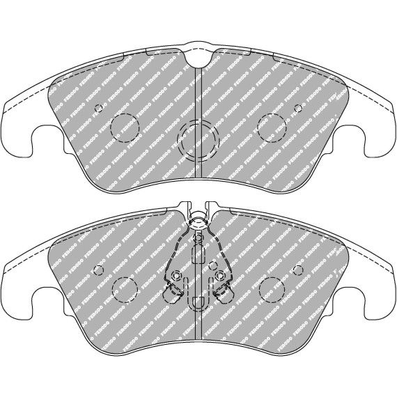 PLAQUETTE DE FREIN FERODO RACING DS2500