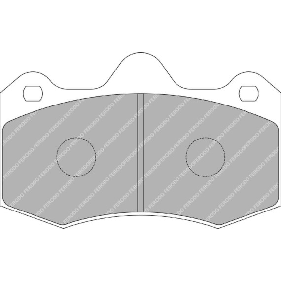 PASTILLA DE FRENO FERODO RACING DS2500