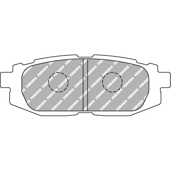 PASTILLA DE FRENO FERODO RACING DS2500