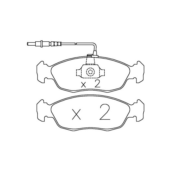 OMP ROAD & SPORT BRAKE PADS