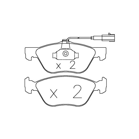 OMP RACING 971 BRAKE PADS