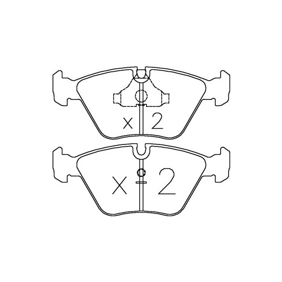 OMP RACING 971 BRAKE PADS