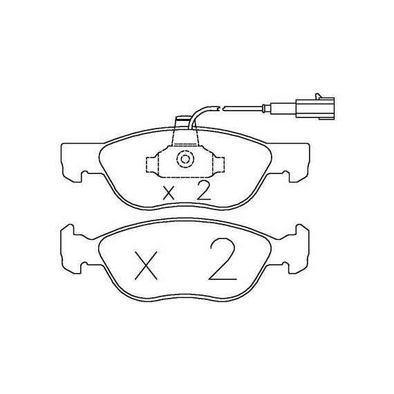 OMP ROAD & SPORT BRAKE PADS