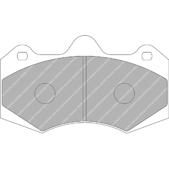 PASTILLA DE FRENO FERODO RACING DS2500